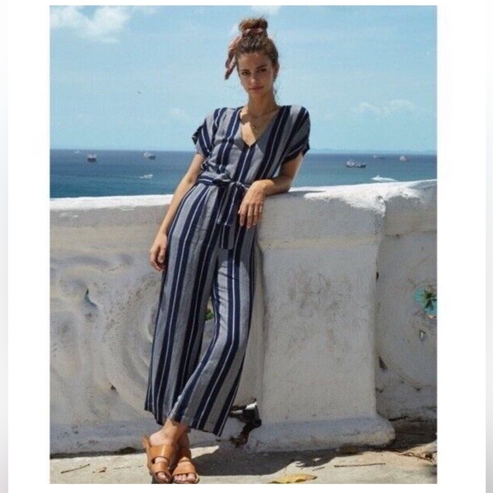 Rails Angela Mediterranean Stripe Navy  Medium
